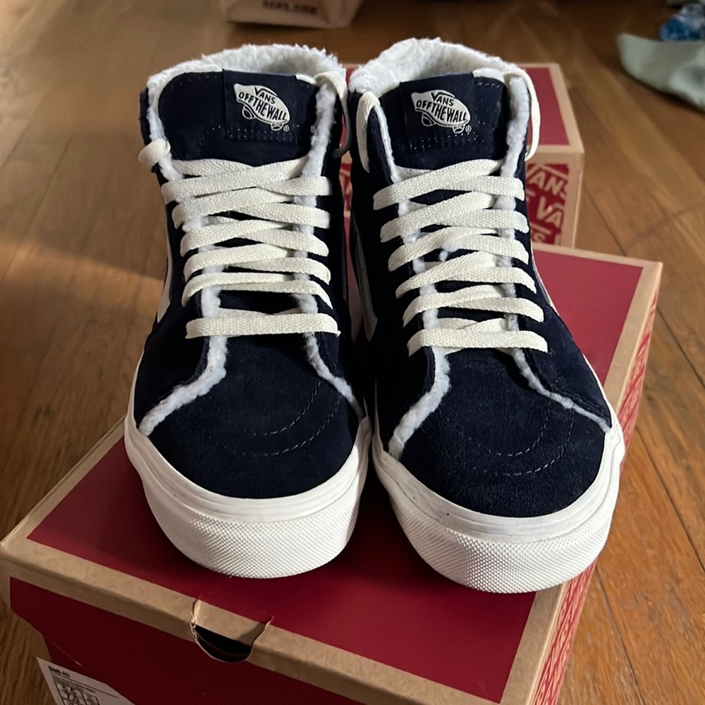 Vans Sk8-Hi in Cozy Hug Parisian Night